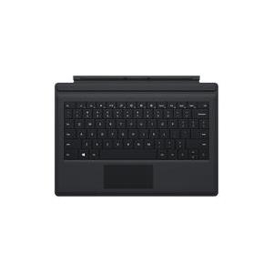 Microsoft Surface Pro Type Cover - Tastatur - Dänisch/Finnisch/Norwegisch/Schwedisch - Schwarz - für Surface Pro 3