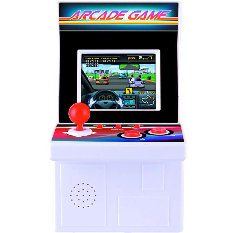 Taikee 220-in-1 16 Bit Portable Arcade-Spielekonsole - Weiß