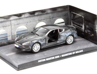 Aston Martin DBS with Damage Detail Diecast Model Car from James Bond Quantum Of Solace