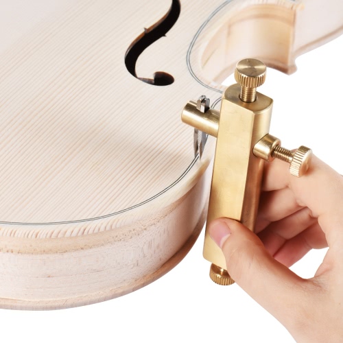 Brass Purfling Inlay Inlaid Groove Maker Carver Luthier Outils pour faire du violon Viola