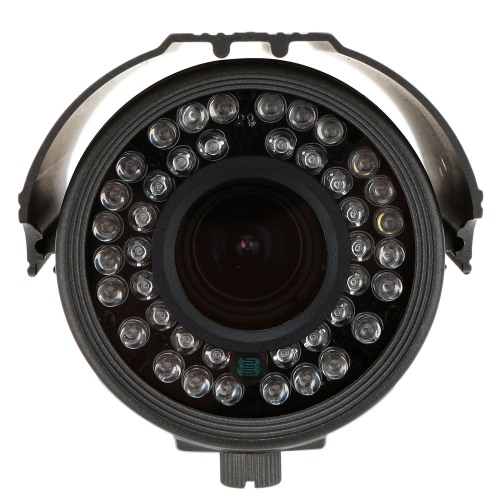 H.264 HD 720p Megapiexl 2.8-12mm Zoom bala impermeable cámara de Wifi con 36IR LEDs hogar seguridad