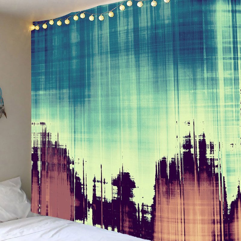 Fuzzy Shadow Printed Tapestry Wall Art