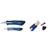 WEDO Profi-Cutter Premium Soft-Cut, Klinge: 18 mm Farbe: schwarz-blau, gummierte Griffzone mit Rutschbremse (78 918)