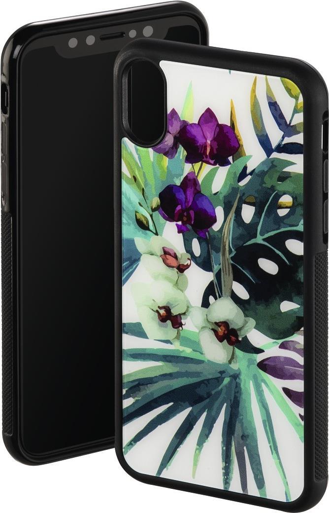 Hama Orchid. Art der Tasche: Abdeckung, Markenkompatibilität: Apple, Kompatibilität: iPhone X, Oberflächen-Farbe: Bild, Produktfarbe: Mehrfarbig (00172111)