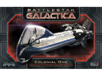 Colonial One Plastic Model Kit from Battlestar Galactica