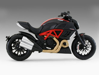 Ducati Diavel Carbon Diecast Model Motorcycle