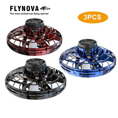 Flynova UFO Fingertip Upgrade Flug Gyro Flying Spinner