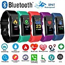Smartwatch Digital Modern Style Sporty Silicone 30 m Water Resistant / Waterproof Heart Rate Monitor Bluetooth Digital Casual Outdoor - Black Purple Green