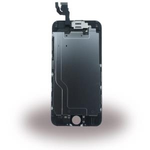 Ersatzteil Apple - Komplett LCD Display Modul inkl. Lichtsensor + Frontkamera - Apple iPhone 6 - Schwarz (116700)