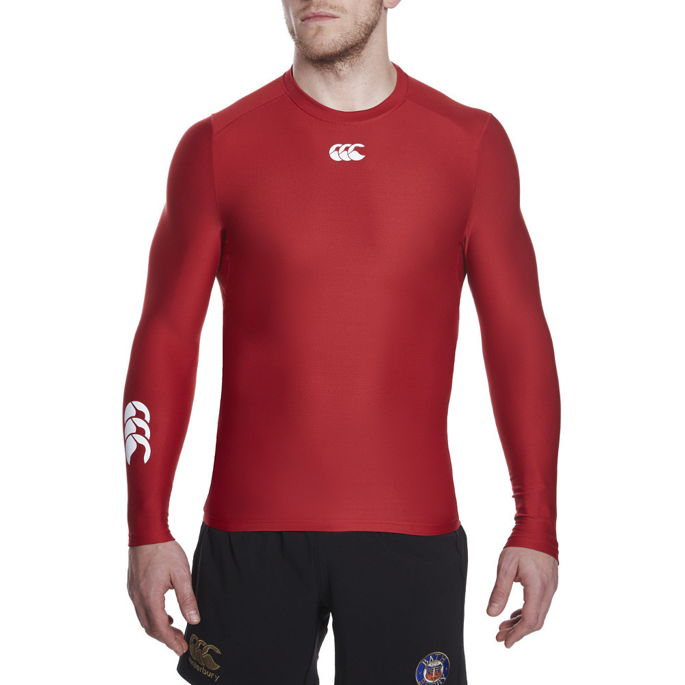 Canterbury Mens Thermoreg Long Sleeve Wicking Baselayer Top XXL - Chest 46-48' (117-122cm)