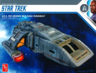 Rio Grande Runabout Plastic Model Kit from Star Trek Deep Space 9
