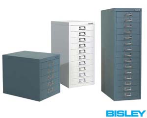 Bisley 10 Drawer Multidrawer Cabinet (Choice of Colours )