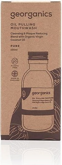 georganics Oilpulling Mouthwash Pure Coconut - 100 ml