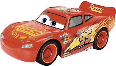 Dickie Toys 203084018 RC Cars 3 Lightning McQueen Crazy Crash 1:24 RC Einsteiger Modellauto Elektro Straßenmodell (203084018)