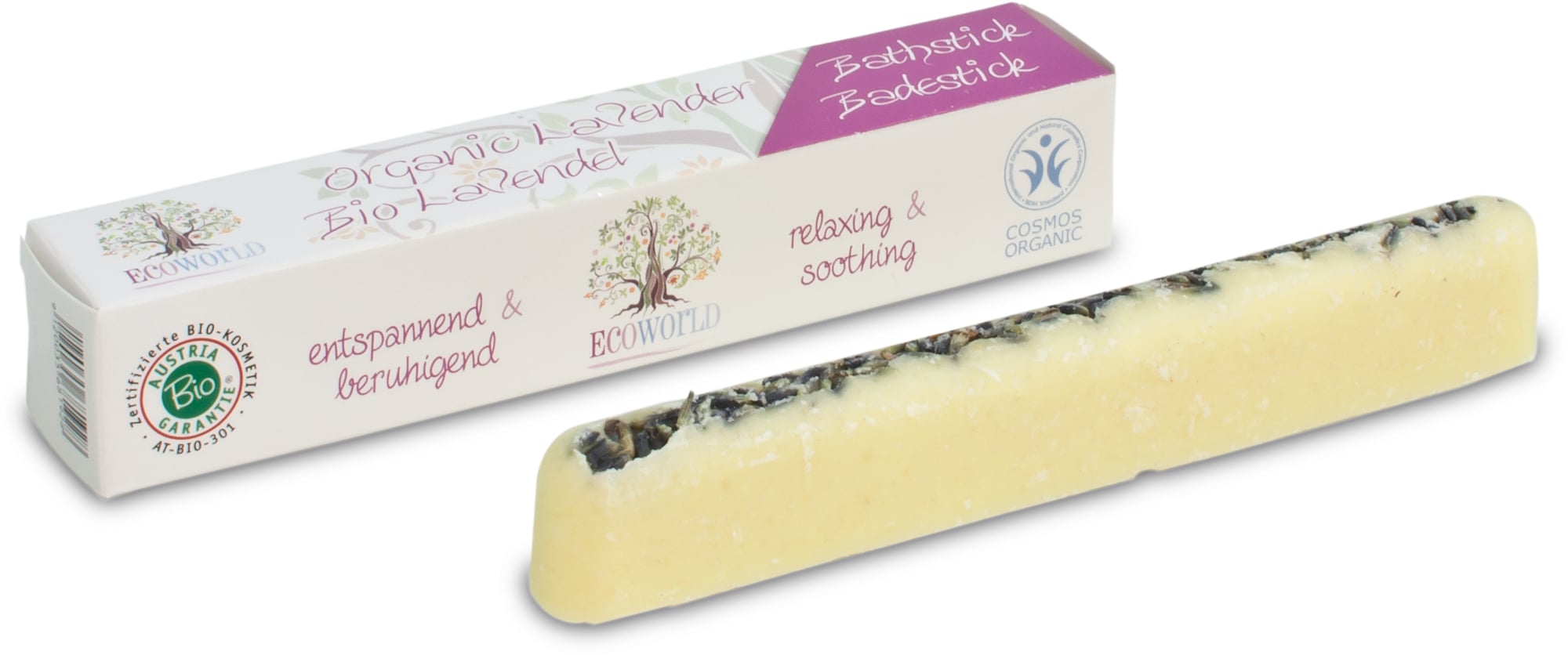 Bademeisterei Organic Bath Stick - Lavender