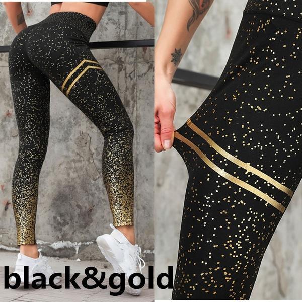 Gym Yoga Pants High waist Sports Wear For Women Ankle-Length Professional Running Fitness Sport Leggings Push Up Tights Printed Pants