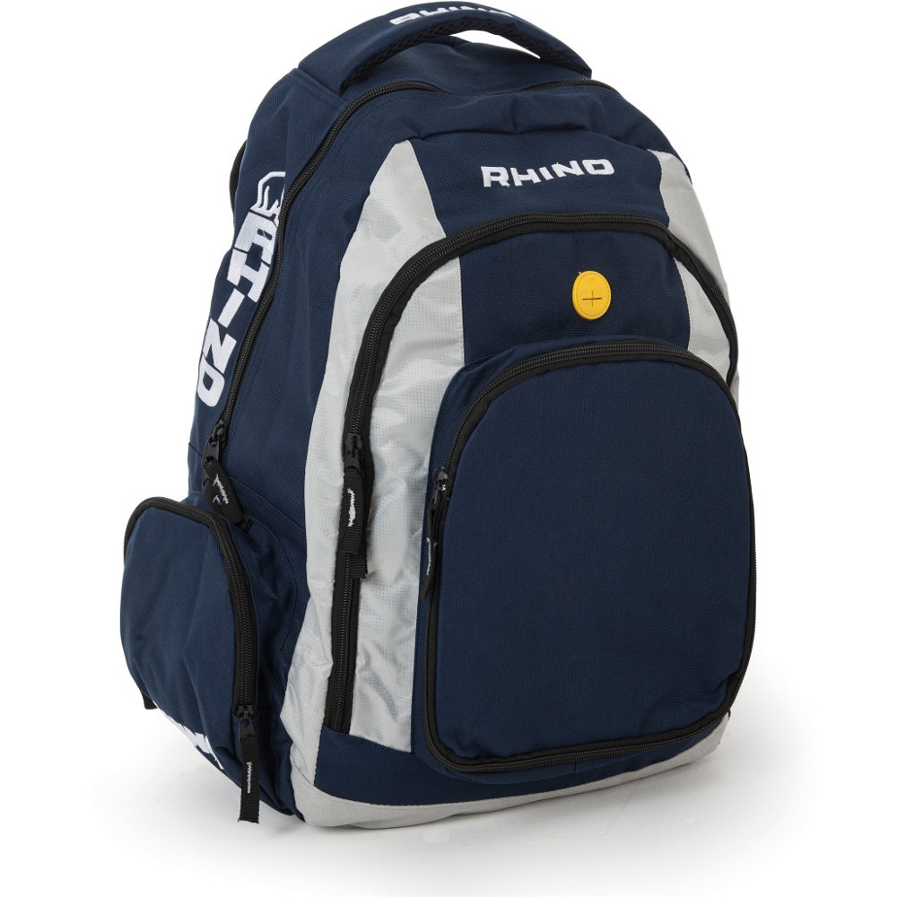 Rhino Mens Padded Adjustable Multi Pocket Sports Backpack One Size