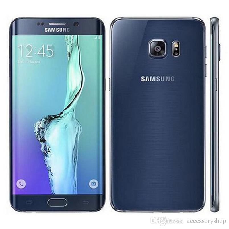 Refurbished Original Samsung Galaxy S6 Edge Plus G928F 5.7 inch Octa Core 4GB RAM 32GB ROM 16MP 4G LTE Unlocked Smart Mobile Phone DHL 1pcs