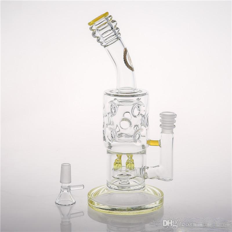 Chinese Art Glass Burner Glass Bong Free Shipping Bowl Male Per Percolators Dab Rig Water Pipes Glass Bongs Oil Rigs