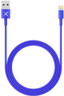 XLayer Colour Line - Lightning-Kabel - Lightning (M) bis USB (M) - 1,0m - Blau (214092)