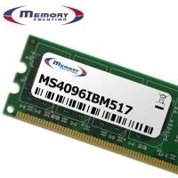 MemorySolutioN - DDR3 - 4GB - DIMM 240-PIN Low Profile - 1333 MHz / PC3-10600 - CL9 - registriert - ECC Chipkill - für IBM System x iDataPlex dx360 M3, Lenovo System x3400 M2, x3500 M3, x35XX M2, x3650 M2 (44T1483, 40W4553)