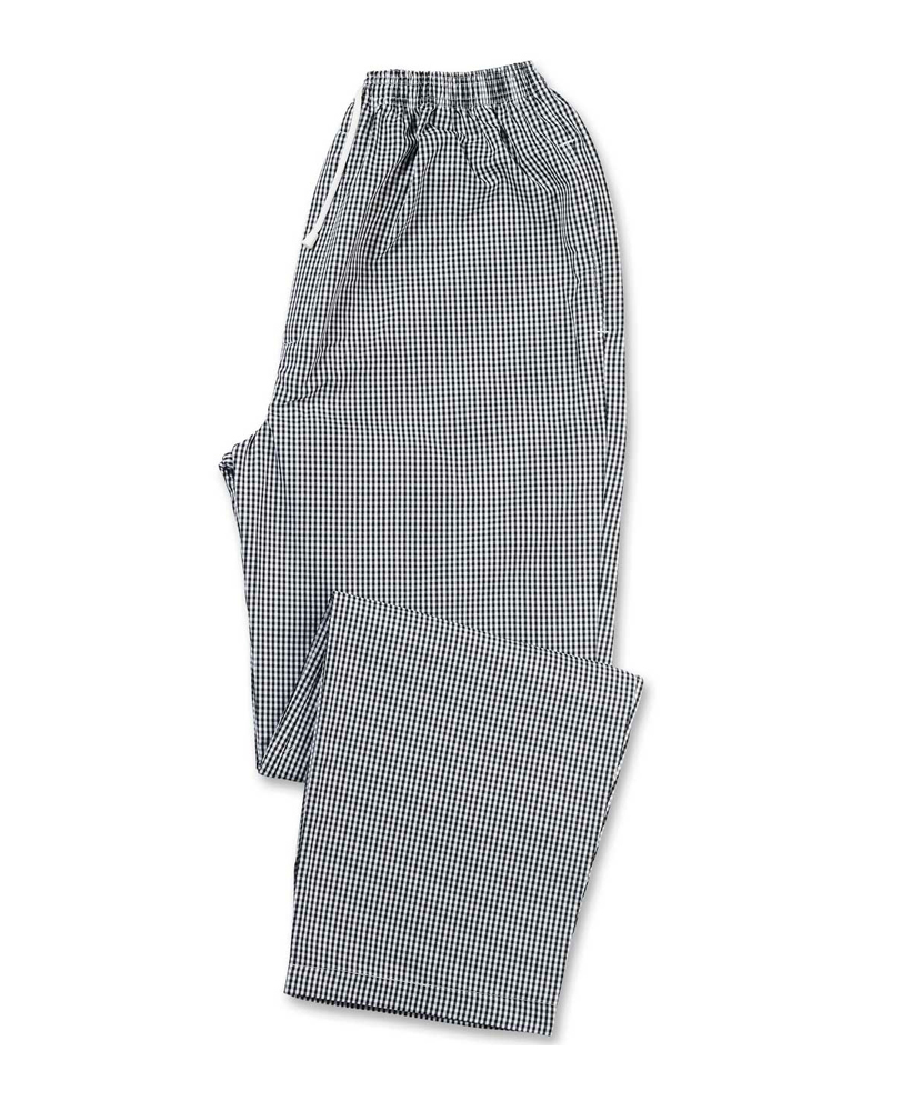 Alexandra chef's gingham trousers