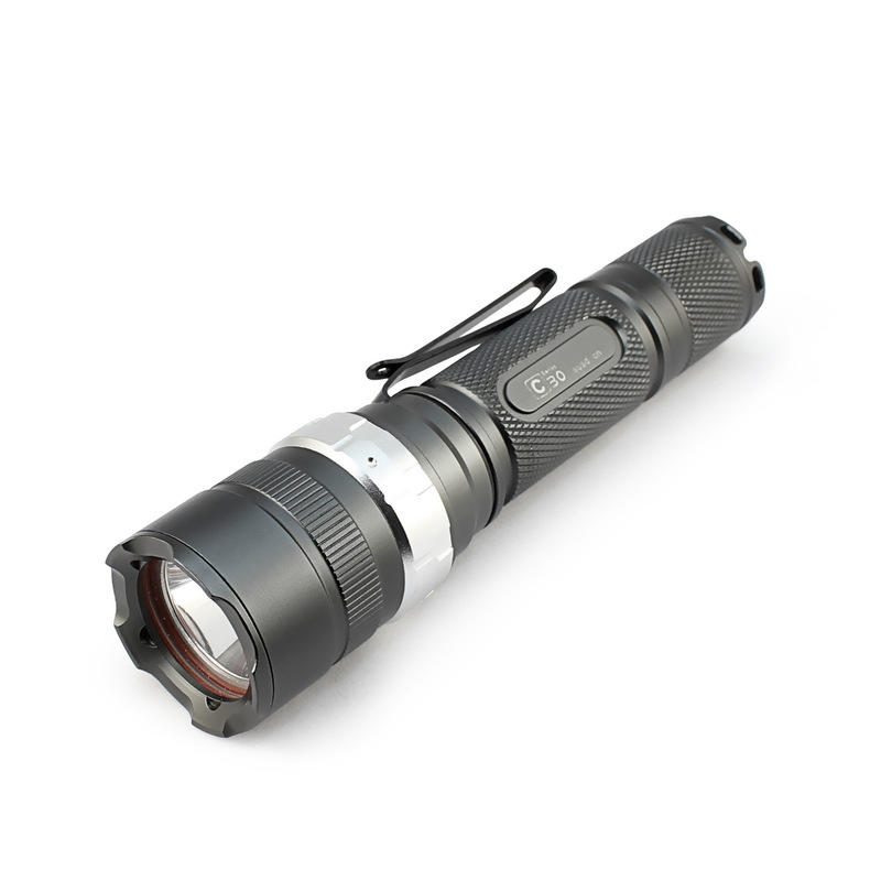 ON THE ROAD 520 Lumens Flashlight Waterproof Magnetic Control 4 Modes Adjustable 18650 Battery Torch Light Camping Hunti