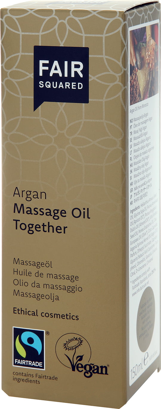 FAIR Squared Massage Oil Together