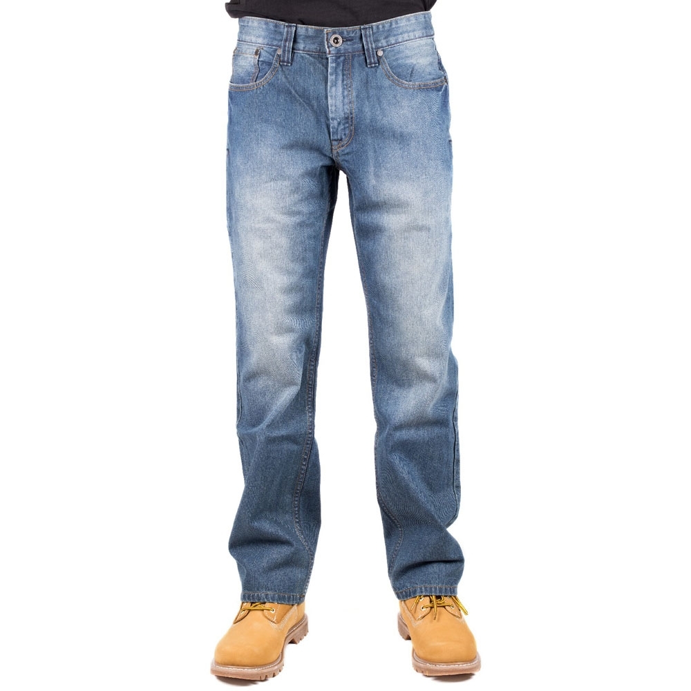 Caterpillar Mens Trax Original Stonewash Jeans Trousers Waist Size 30' (76cm)  Inseam 34' (86cm)