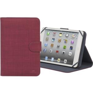 Riva Case Biscayne 3317 Universal - Flip-Hülle für Tablet - Polyester - Rot