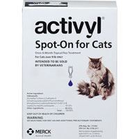 Activyl For Large Cats Over 9lbs Purple 4 Pack