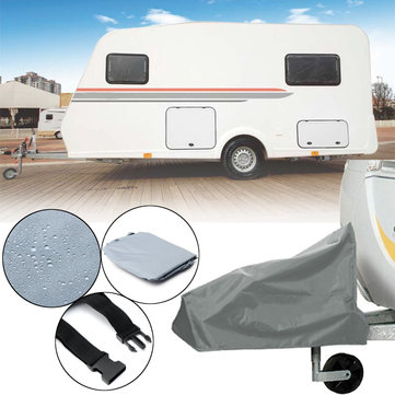 Universal Caravan Hitch Cover Grey Trailer Tow Ball Coupling Lock Cover