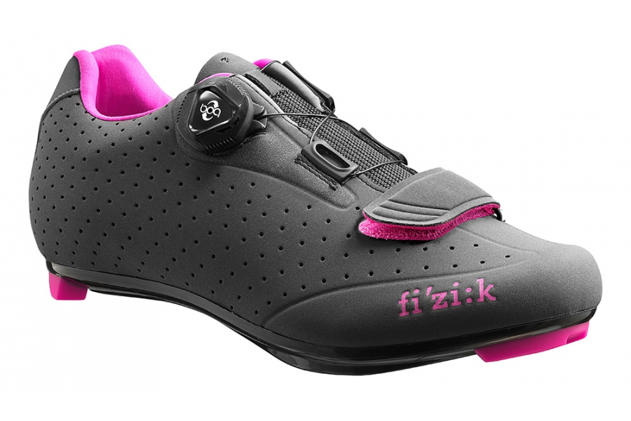 FIZIK R5B Road Shoes Anthracite/Pink 37