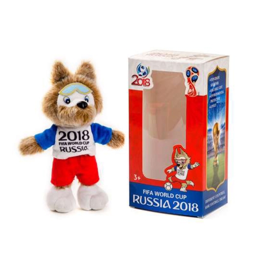 20CM Zabivaka Mascot of FIFA World Cup 2018 Stuffed Plush Toy Gift for Football Lovers