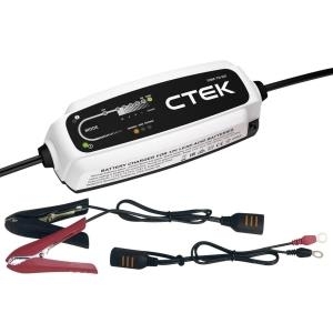 Ctek CT5 Time To Go - 220 - 240 V - 50/60 Hz - Ladend - IP65 - Weiß (40-161)
