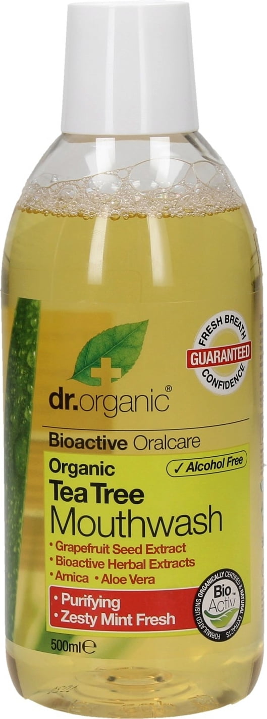 Dr. Organic Tea Tree Mouthwash