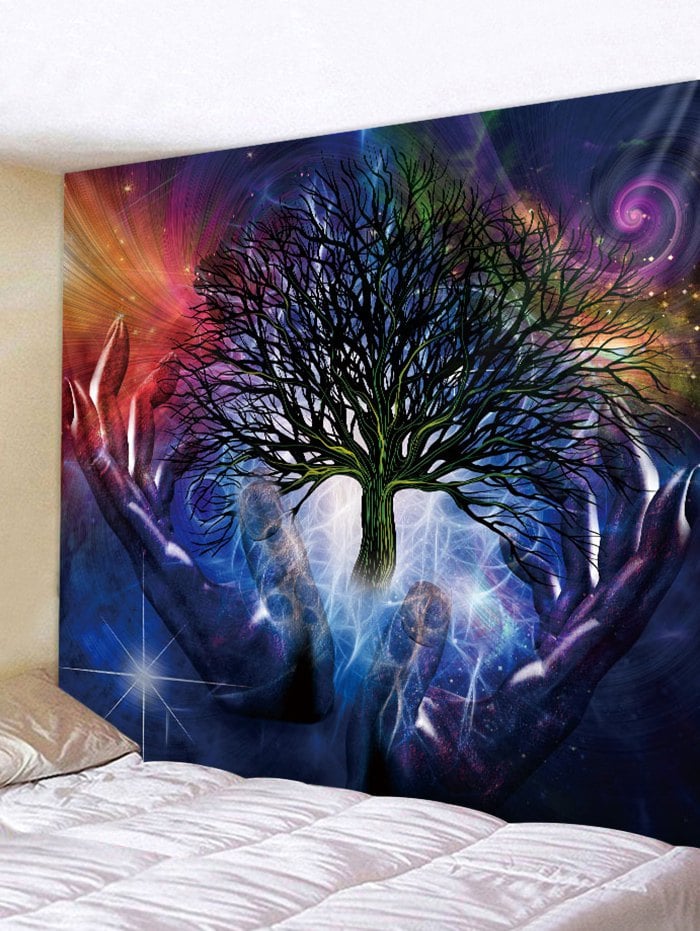 Hand Tree Pattern Tapestry Decoration
