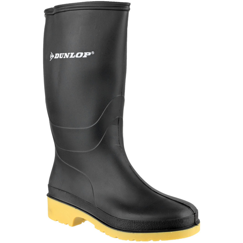Dunlop Boys Classic Dull Waterproof PVC Welly Wellington Boots UK Size 6 (EU 39)
