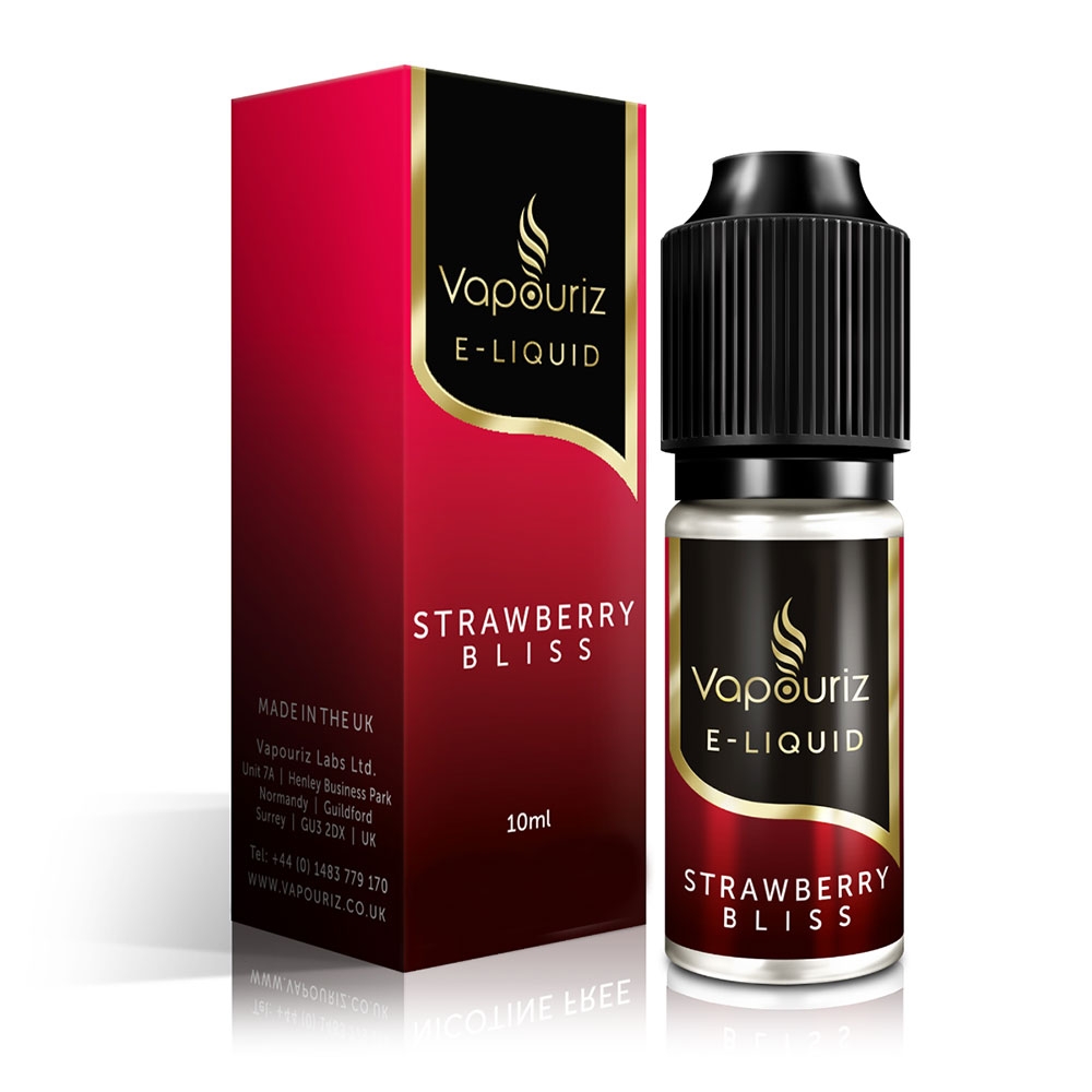Vapouriz Premium E-liquid 1.8% / 18mg - Strawberry Bliss