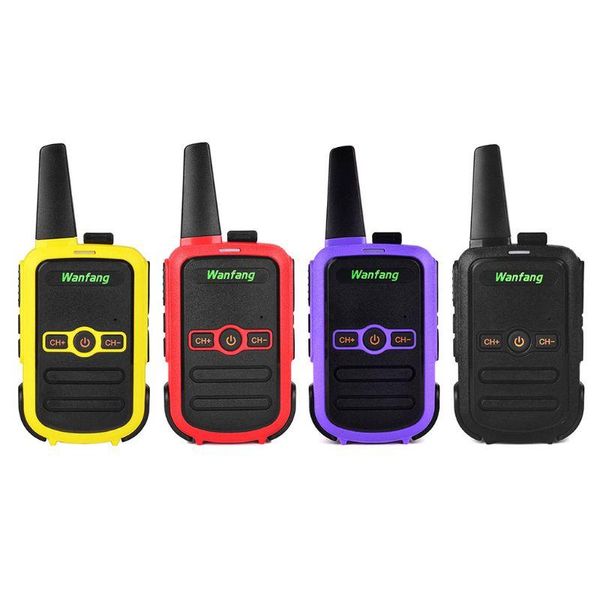 Walkie Talkie Walkie-talkie Professional Mini Color Ultra-thin Ultra-small USB Direct Charging