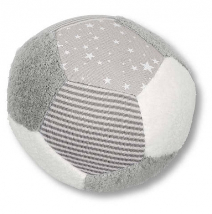 Sterntaler Ball grau/weiß