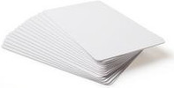 Zebra Card 30MIL FOOD SAVE CARDS WHITE GLOSSY 500/B (800050-167)