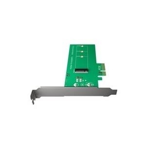 RaidSonic ICY BOX IB-PCI208 - Speicher-Controller - M.2 (M.2) - M.2 Card - 39 GBps - PCIe 3.0 x4 - grün
