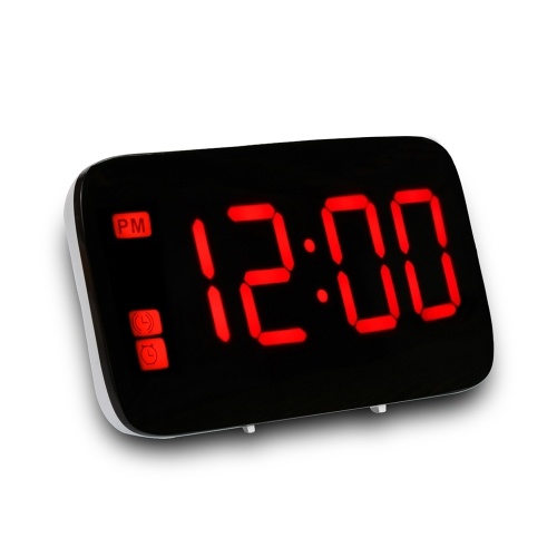 Reloj despertador LED Pantalla LED digital Control de voz