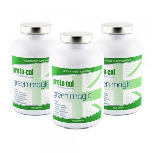 Proto-col Green Magic Pulver - Nahrungserganzung zum Abnehmen - 3er Pack