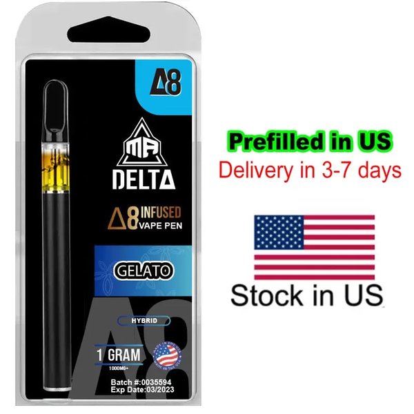 Original Pre-Filled Delta 8 HHC 1000mg E Cigarettes Disposable Vape Pen Kit USA Made in Miami