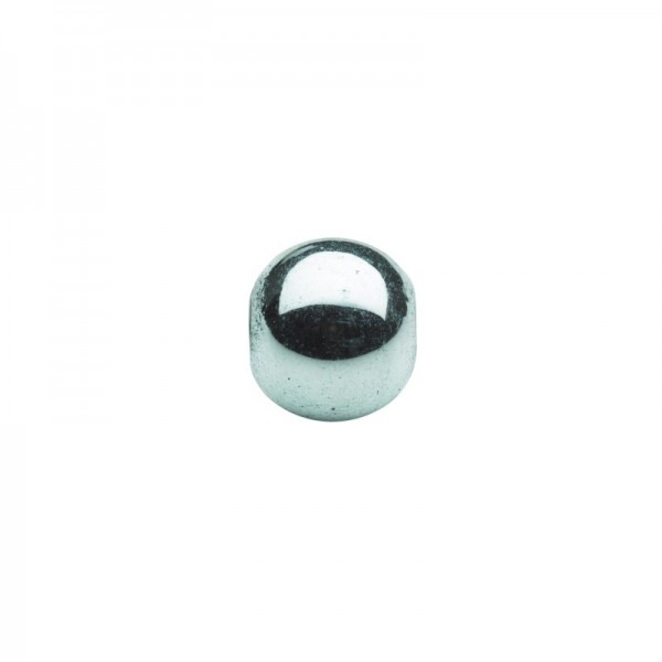 Metallic-Perlen, Ø6 mm, 100 Stück, türkis