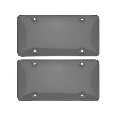 Carbon Fiber License Plate Frame Tag Cover Protection Rack