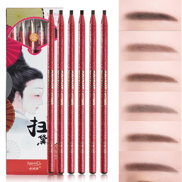 35# Beauty 3g Women Fashion Waterproof Pencil Non-smudge Cosmetic Makeup Eyebrow Pencil