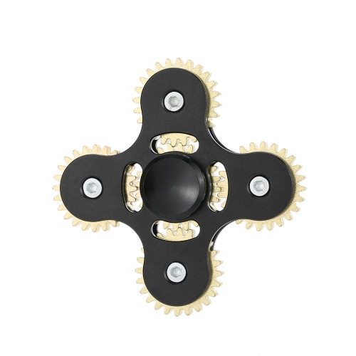 360 Anti-Anxiété Durable Spinner Wheel Gears Fidget Jouet à doigts métalliques pour adultes et enfants pour soulager le stress